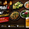 Beer Tower bia tươi và rau nướng – Combo lý tưởng cho buổi tối tại UMAI RAMEN & IZAKAYA
