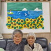 8月のひまわり壁面製作が完成しました🌻【富士見・原村の福祉施設ひなたぼっこ】