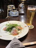 鯛のカルパッチョ「何年か振りのほっとひと息🍷」