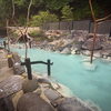 夏の露天風呂 - 大気の湯東 -【至福の湯宿　安達屋｜福島県・高湯温泉】