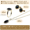 お母様から譲り受けたオニキスのイヤリングを簡単リメイクしました✨