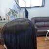 高校生の髪質改善酸性ストレートでつやサラボブに🫶🏻