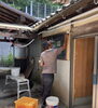 「和風住宅の窓まわりを左官工事できれいに整えています✨」