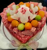 「黒毛和牛の記念日肉ケーキで特別な一日を」