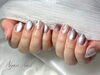 「🤍透明感あふれる上品ニュアンスネイル✨〜ネイル静岡葵区｜回数券あり◎駅近でアクセスも良好☆プライベート空間で贅沢なひとときを♡」