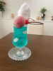 空を駆け巡るような、爽快感あふれる一杯!「8月限定・雲模様のラムネクリームソーダできました」
