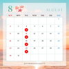 8月スケジュール「2026年8月の営業日・定休日のお知らせ」