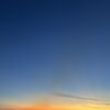 フェリーの上から見える景色　～夏の夕日～🌇