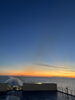 フェリーから見える夕日「フェリーの上から見える景色　～夏の夕日～🌇」