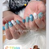 ヤシの木🌴ネイルデザイン♪シンプル大人ネイルしませんか？【札幌北区北24条ネイルサロン　yuki puri nail】