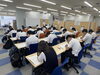 試験中の様子「中3生が大分県合同模試に挑戦！「模試は受けた後が大切」です！」