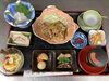 「ポークソテー ガーリックソースの本日の和定食ランチ」