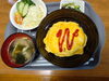 「オムライスの夕食メニューをご紹介します」