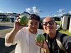 「精神科ひとすじベテランナースと、小玉スイカを囲んで打ち合わせしてきました🍉」