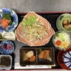 白髪ねぎたっぷり牛冷しゃぶと彩り小鉢の和定食ランチ
