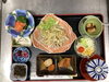 「白髪ねぎたっぷり牛冷しゃぶと彩り小鉢の和定食ランチ」