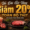 Gogi Maru Giảm 20% Thịt Nướng Hàn Quốc Trong Khung Giờ Vàng Tháng 8