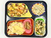 高齢者向け宅配弁当。昼食は白菜と豚肉のうま煮。「8/13(木)の昼食は「白菜と豚肉のうま煮」」