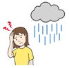 雨雲が近づくと頭が痛い、目がチカチカする。それ、鍼灸がお助け「グルグルめまい、耳鳴り　に　【鍼灸治療】」