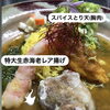 17〜19日限定・冷やしいりこ出汁カレーと米粉の天ぷら3種