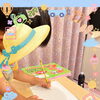 プレピアノコースの🐭君♪ 3歳さんがト音記号の書き練習をニコニコ頑張っています🌈　《船橋日大前のピアノ教室♫ ルプリーズ音楽教室♫です❣️》