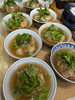 「まんまるきんぴら焼おにぎり茶漬けで〆の一杯」