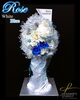 「Blue × White Rose 〜プリザーブドフラワー〜【福山駅近くのおしゃれな花屋】」