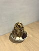 「新作かき氷「ほうじ茶黒蜜きな粉」」