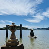 福山市からの嬉しいご来店！名物「巻きずし」と夏の水門湾風景