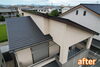 美しい住まいへ生まれ変わる「名西郡石井町M様邸／屋根塗装ビフォーアフター（スレート屋根）」