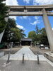 立派な鳥居です。「今日のお散歩ダイエットは「川口神社周辺」です。」