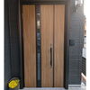 徳島市万代町／YKK APドアリモF03Tへ玄関ドア交換｜採風できるドライチーク色に