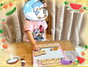「小さなお子さま向けプレピアノ♪ 🍓ちゃんの音符あそび＆ド探しレッスン🍓《船橋日大前のピアノ教室[🎶 ルプリーズ音楽教室🎶です❣️》」
