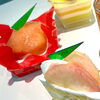 桃のケーキ・王様メロンなど季節限定スイーツは、まもなく終了です🍑🍈
