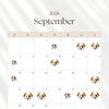 9月予定表