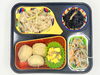 高齢者向け宅配弁当。夕食はいわし入り団子の柚子あんかけ。「8/22(土)の夕食は「いわし入り団子の柚子あんかけ」」
