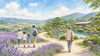 旅行のイラスト「リハビリをしていて嬉しい反応」