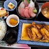 コチカマの煮付け＋刺身盛り合わせ定食のご紹介　2800円（税込）
