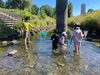 あそこに魚いるよー🐟✨「川遊びに行ってきたよ〜🐟‼️【札幌市北区篠路　児童発達支援　放課後等デイサービス】」