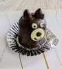 🐻 ラッキーベア 🐻チョコレートコーティングのバタークリームケーキ（ラムレーズン入り）「🐻 ラッキーベア 🐻」