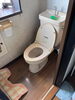 施工前　TOTO　写真参照「【松戸市】TOTOピュアレストQR（CS232BM＋SH233BA）へトイレ交換｜タンク不具合と水道料金の不安を解消」