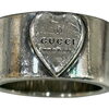 グッチ（GUCCI）ハートチャーム付きシルバーリングをお査定させていただきました