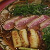 「ながしま」の新しい蕎麦メニュー第一弾「鴨南蛮蕎麦」