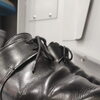 【亀有の靴修理店】Crockett&Jones(クロケット＆ジョーンズ)　塩浮き クリーニング：葛飾　亀有　金町　綾瀬