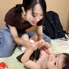 一歳半さんにも届くベビーマッサージの魔法