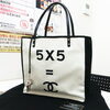 シャネル　5×5＝ココマーク　トートバッグ