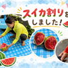 みんなでスイカ割りを楽しみました🍉
