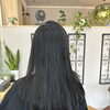 久しぶりの美容室で“つやロング”に。毛先を整えてうるおい感アップ