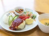 「野菜がゴロゴロ♪ チーズがとろ〜り「ハンバーグのランチ」️✨」