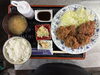 チキンカツ「本日の日替わり」